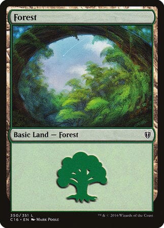 Forest (350) [Commander 2016] MTG Single Magic: The Gathering  | Multizone: Comics And Games