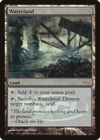 Wasteland [Judge Gift Cards 2010] MTG Single Magic: The Gathering  | Multizone: Comics And Games