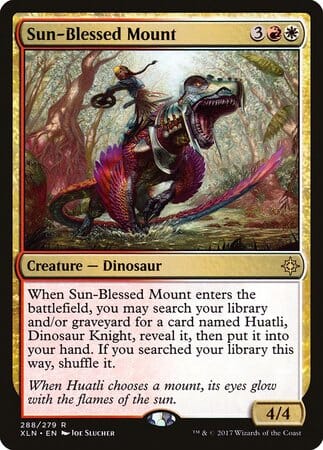 Sun-Blessed Mount [Ixalan] MTG Single Magic: The Gathering  | Multizone: Comics And Games
