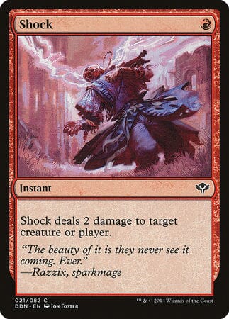 Shock [Duel Decks: Speed vs. Cunning] MTG Single Magic: The Gathering  | Multizone: Comics And Games