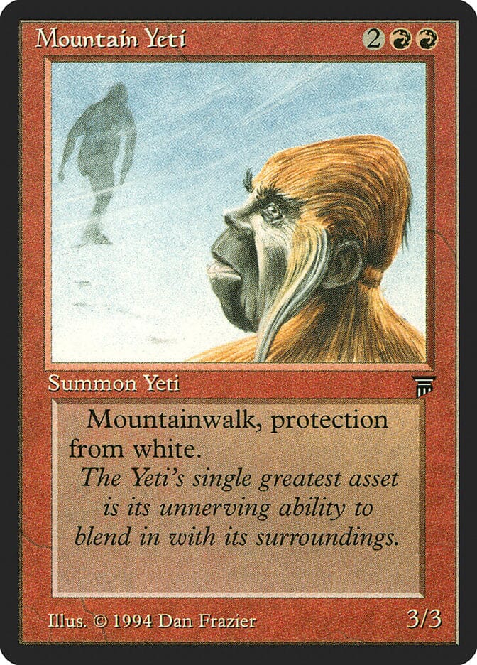 Mountain Yeti [Legends] MTG Single Magic: The Gathering  | Multizone: Comics And Games