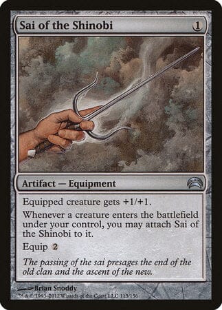 Sai of the Shinobi [Planechase 2012] MTG Single Magic: The Gathering  | Multizone: Comics And Games