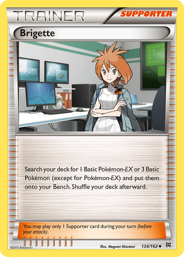 Brigette (134/162) [XY: BREAKthrough] Pokemon Single Pokémon  | Multizone: Comics And Games