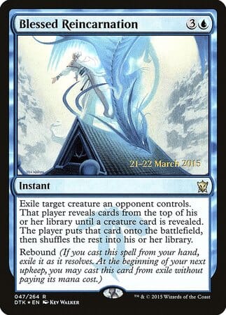 Blessed Reincarnation [Dragons of Tarkir Promos] MTG Single Magic: The Gathering  | Multizone: Comics And Games