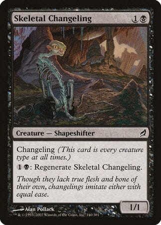 Skeletal Changeling [Lorwyn] MTG Single Magic: The Gathering  | Multizone: Comics And Games