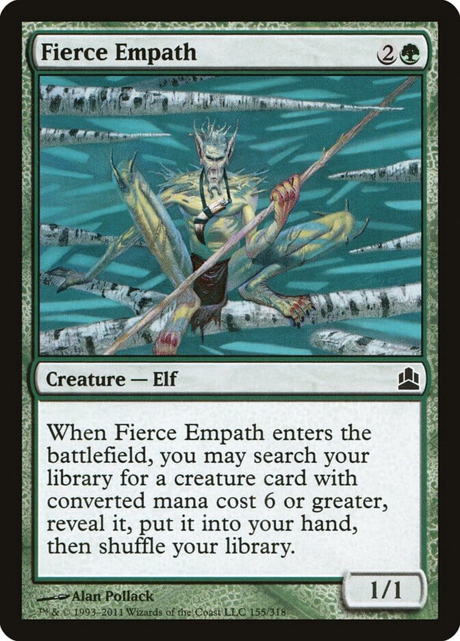 Fierce Empath [Commander 2011] MTG Single Magic: The Gathering  | Multizone: Comics And Games