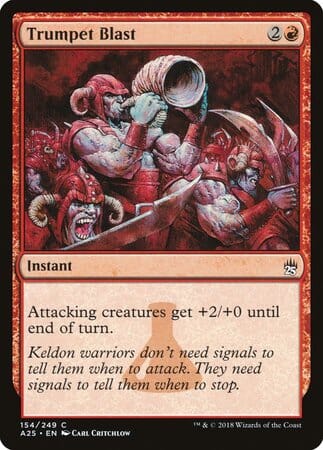 Trumpet Blast [Masters 25] MTG Single Magic: The Gathering  | Multizone: Comics And Games