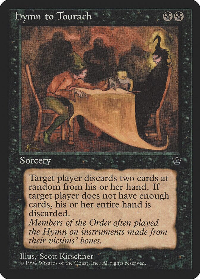 Hymn to Tourach (Scott Kirschner) [Fallen Empires] MTG Single Magic: The Gathering  | Multizone: Comics And Games