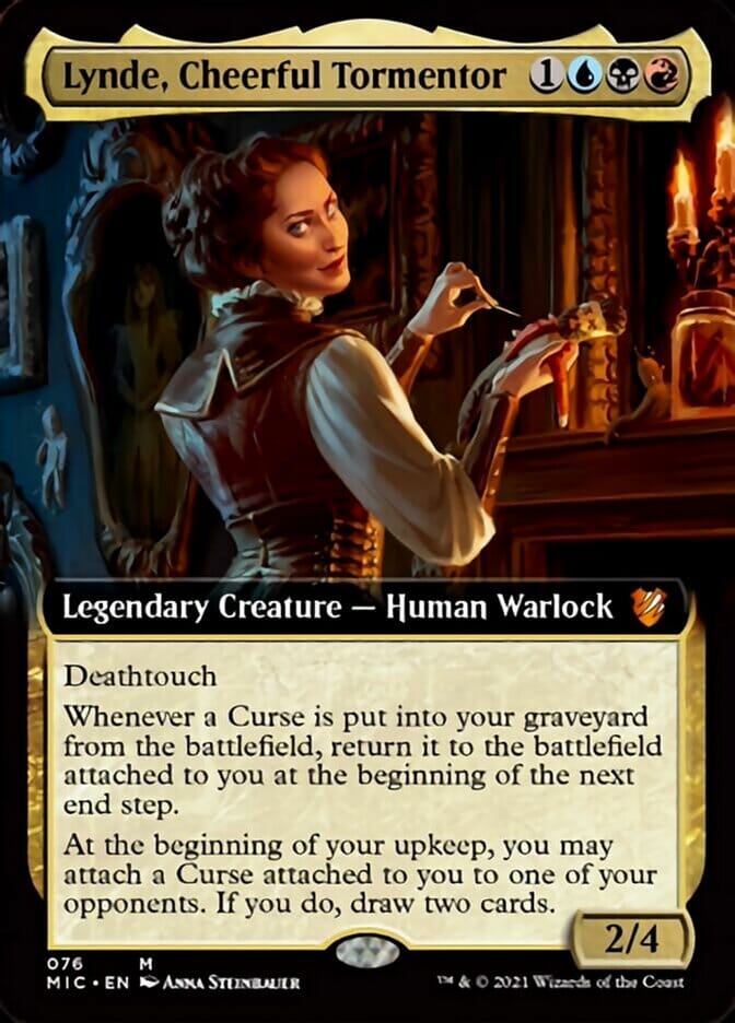 Lynde, Cheerful Tormentor (Extended) [Innistrad: Midnight Hunt Commander] MTG Single Magic: The Gathering  | Multizone: Comics And Games