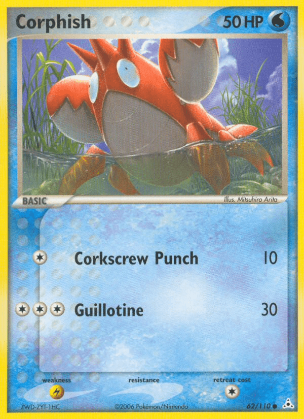 Corphish (62/110) [EX: Holon Phantoms] Pokemon Single Pokémon  | Multizone: Comics And Games
