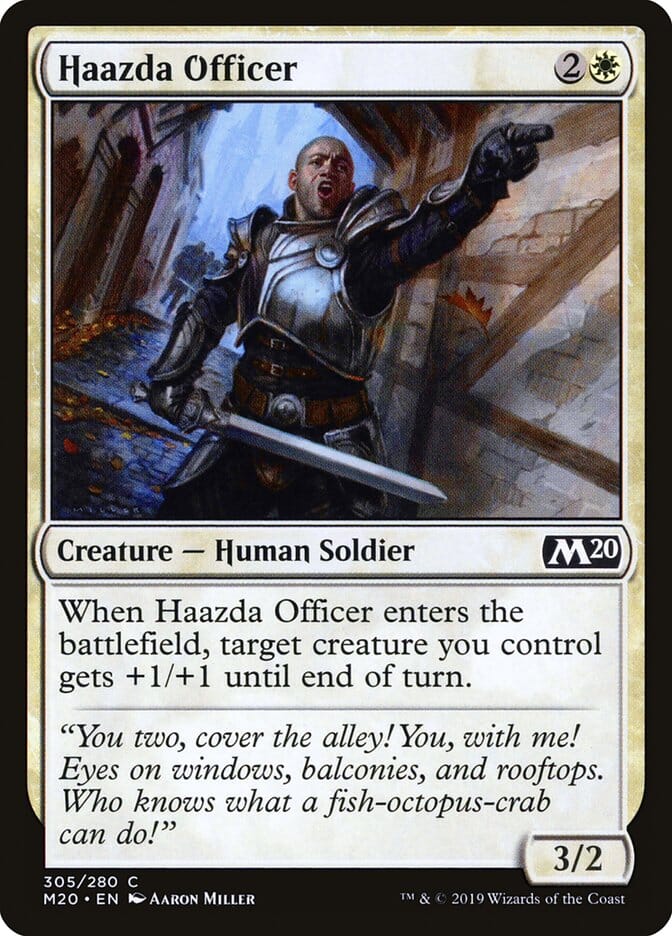 Haazda Officer [Core Set 2020] MTG Single Magic: The Gathering  | Multizone: Comics And Games