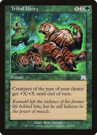 Tribal Unity [Onslaught] MTG Single Magic: The Gathering  | Multizone: Comics And Games