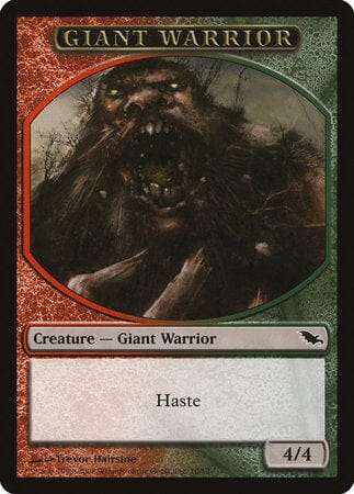Giant Warrior Token (Red/Green) [Shadowmoor Tokens] MTG Single Magic: The Gathering  | Multizone: Comics And Games