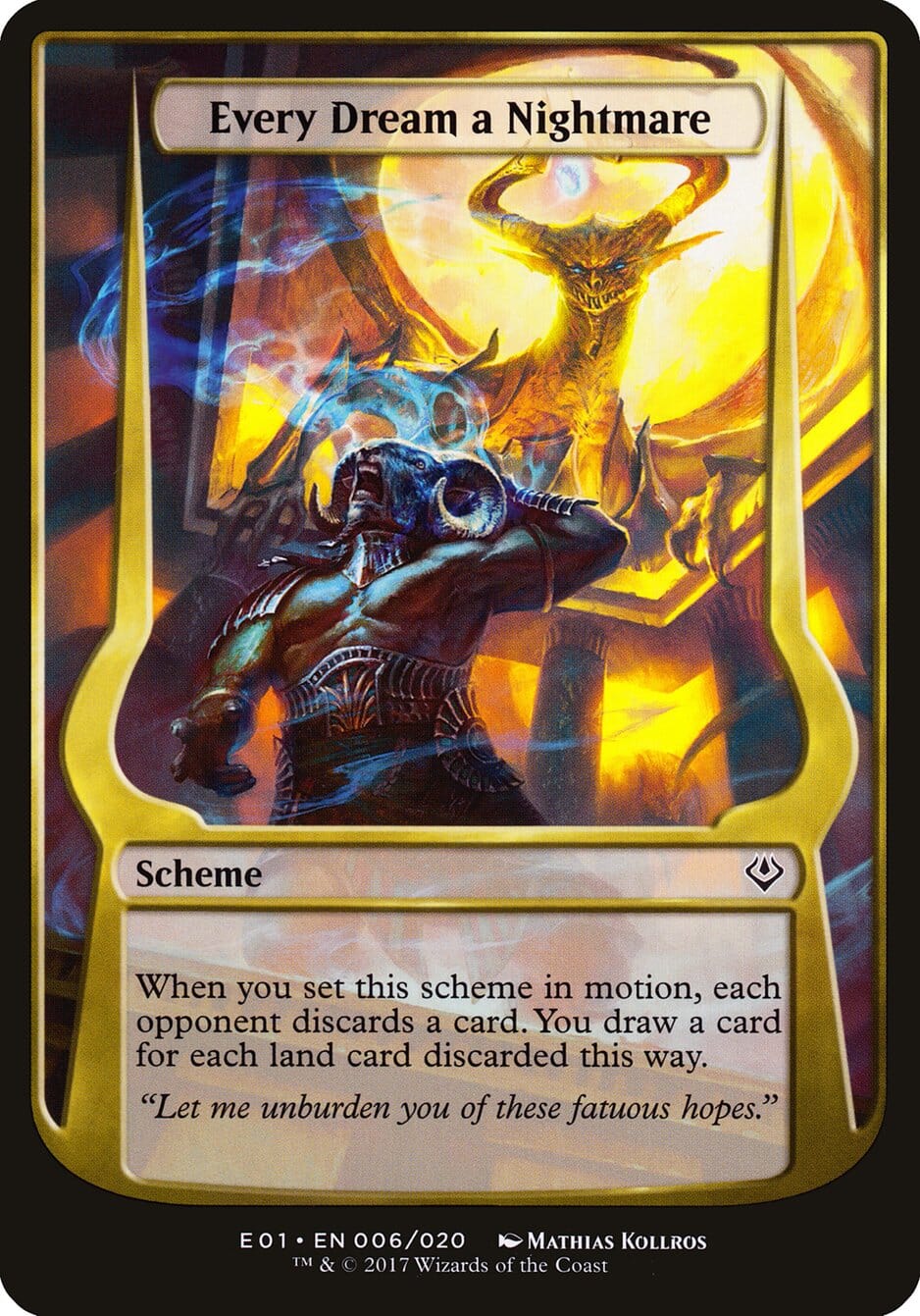 Every Dream a Nightmare (Schemes) [Archenemy: Nicol Bolas Schemes] MTG Single Magic: The Gathering  | Multizone: Comics And Games