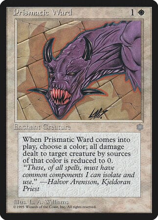 Prismatic Ward [Ice Age] MTG Single Magic: The Gathering  | Multizone: Comics And Games