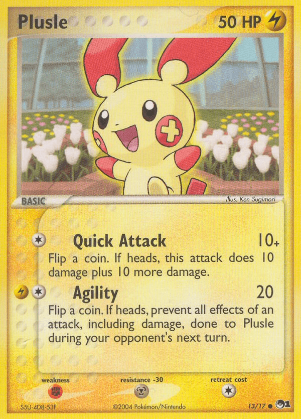 Plusle (13/17) [POP Series 1] Pokemon Single Pokémon  | Multizone: Comics And Games