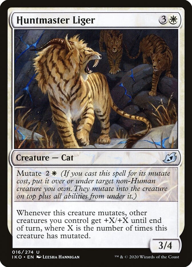 Huntmaster Liger [Ikoria: Lair of Behemoths] MTG Single Magic: The Gathering  | Multizone: Comics And Games