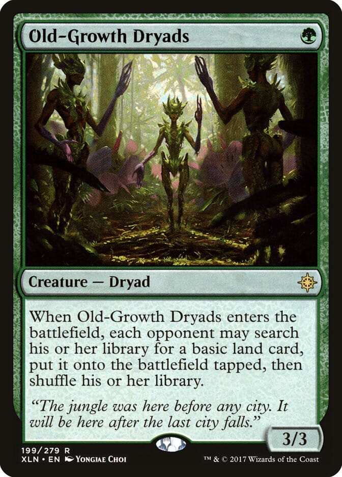 Old-Growth Dryads [Ixalan] MTG Single Magic: The Gathering  | Multizone: Comics And Games