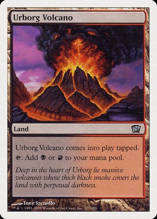 Urborg Volcano [Eighth Edition] MTG Single Magic: The Gathering  | Multizone: Comics And Games