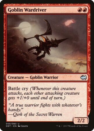 Goblin Wardriver [Duel Decks: Merfolk vs. Goblins] MTG Single Magic: The Gathering  | Multizone: Comics And Games