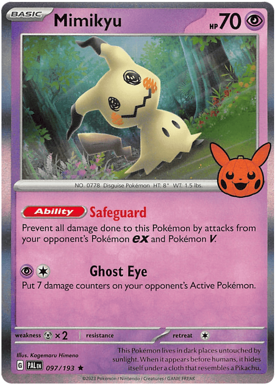 Mimikyu (097/193) [Trick or Trade 2023] Pokemon Single Pokémon  | Multizone: Comics And Games