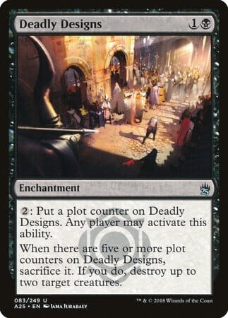 Deadly Designs [Masters 25] MTG Single Magic: The Gathering  | Multizone: Comics And Games