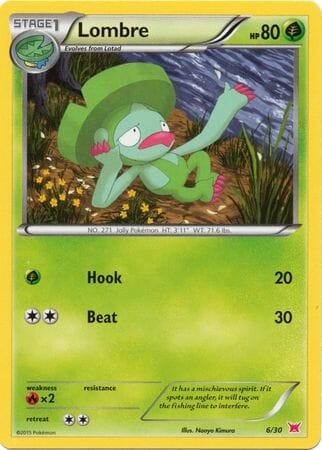 Lombre (6/30) [XY: Trainer Kit 2 - Latias] Pokemon Single Pokémon  | Multizone: Comics And Games
