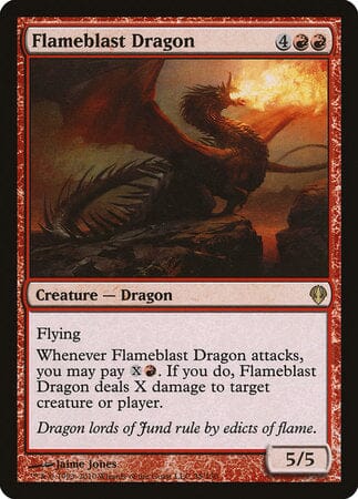 Flameblast Dragon [Archenemy] MTG Single Magic: The Gathering  | Multizone: Comics And Games