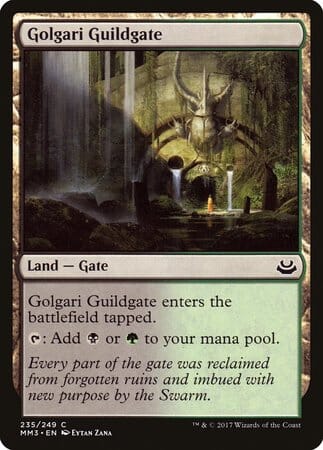 Golgari Guildgate [Modern Masters 2017] MTG Single Magic: The Gathering  | Multizone: Comics And Games