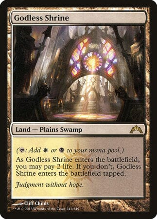 Godless Shrine [Gatecrash] MTG Single Magic: The Gathering  | Multizone: Comics And Games