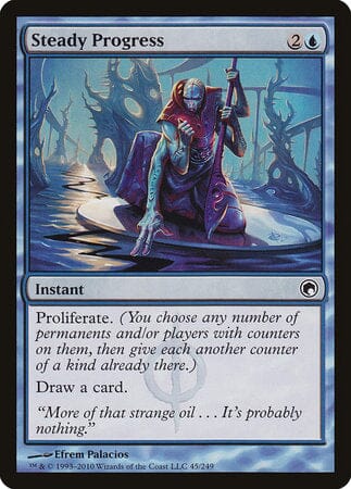 Steady Progress [Scars of Mirrodin] MTG Single Magic: The Gathering  | Multizone: Comics And Games