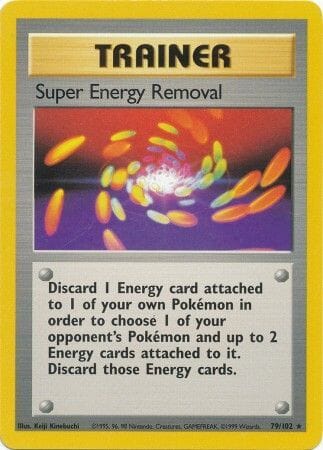 Super Energy Removal (79/102) [Base Set Unlimited] Pokemon Single Pokémon  | Multizone: Comics And Games