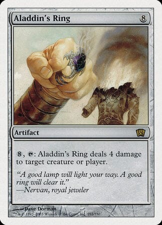 Aladdin's Ring [Eighth Edition] MTG Single Magic: The Gathering  | Multizone: Comics And Games