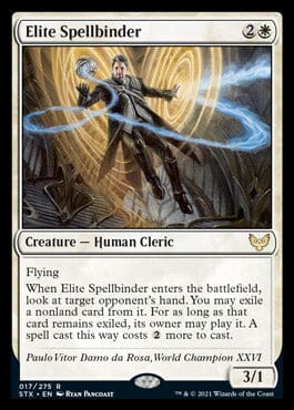 Elite Spellbinder [Strixhaven: School of Mages] MTG Single Magic: The Gathering  | Multizone: Comics And Games