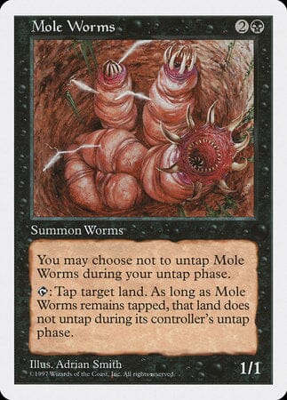 Mole Worms [Fifth Edition] MTG Single Magic: The Gathering  | Multizone: Comics And Games