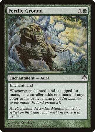 Fertile Ground [Duel Decks: Phyrexia vs. the Coalition] MTG Single Magic: The Gathering  | Multizone: Comics And Games