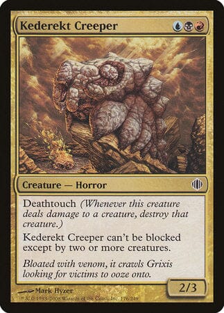 Kederekt Creeper [Shards of Alara] MTG Single Magic: The Gathering  | Multizone: Comics And Games