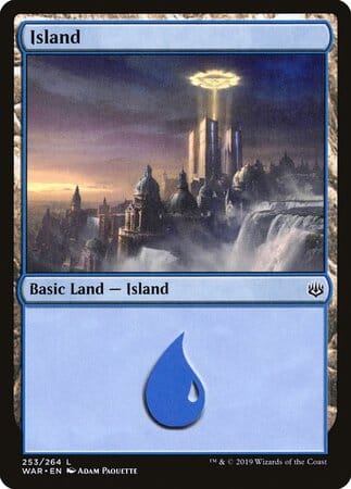 Island [War of the Spark] MTG Single Magic: The Gathering  | Multizone: Comics And Games