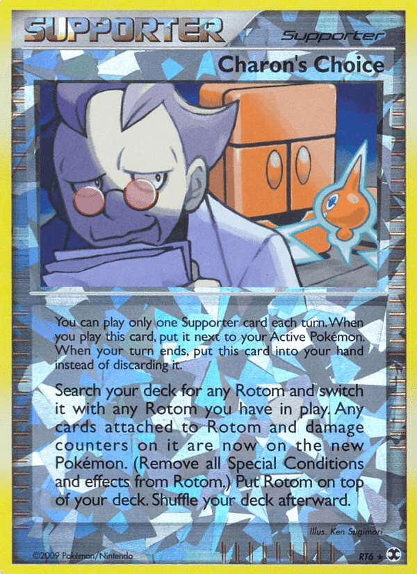 Charon's Choice (RT6) [Platinum: Rising Rivals] Pokemon Single Pokémon  | Multizone: Comics And Games
