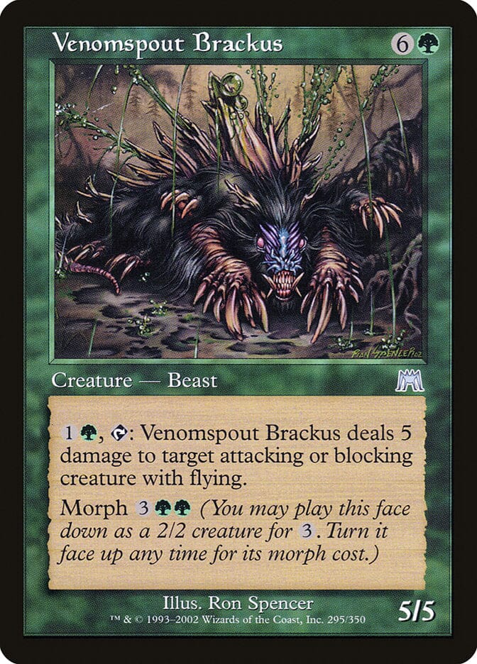 Venomspout Brackus [Onslaught] MTG Single Magic: The Gathering  | Multizone: Comics And Games