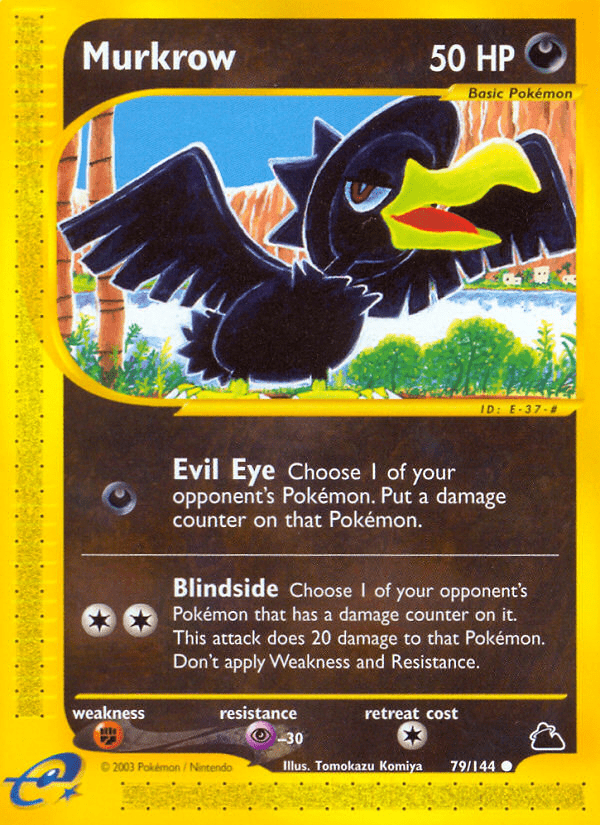 Murkrow (79/144) [Skyridge] Pokemon Single Pokémon  | Multizone: Comics And Games