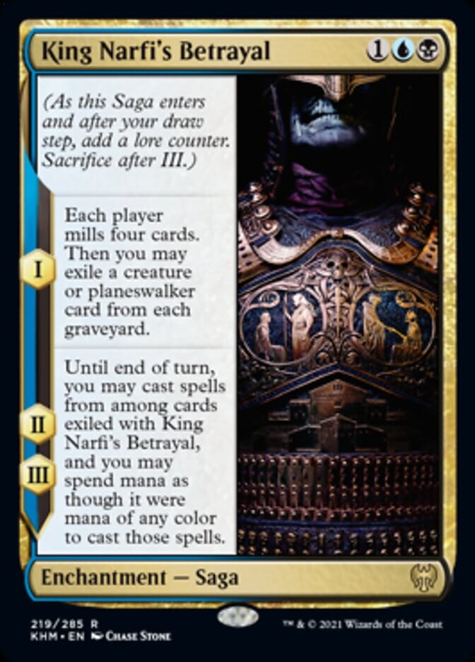 King Narfi's Betrayal [Kaldheim] MTG Single Magic: The Gathering  | Multizone: Comics And Games