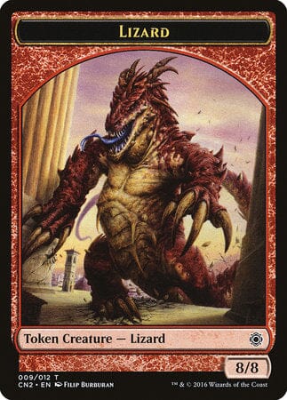 Lizard Token [Conspiracy: Take the Crown Tokens] MTG Single Magic: The Gathering  | Multizone: Comics And Games