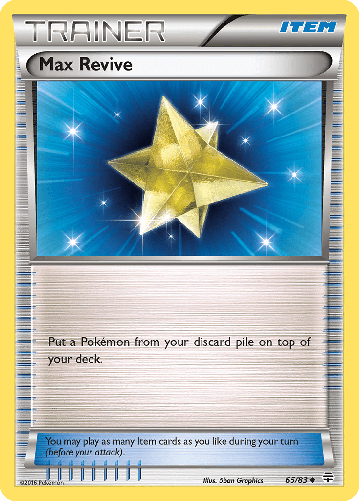 Max Revive (65/83) [XY: Generations] Pokemon Single Pokémon  | Multizone: Comics And Games
