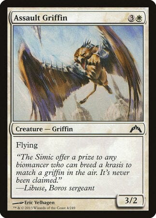 Assault Griffin [Gatecrash] MTG Single Magic: The Gathering  | Multizone: Comics And Games