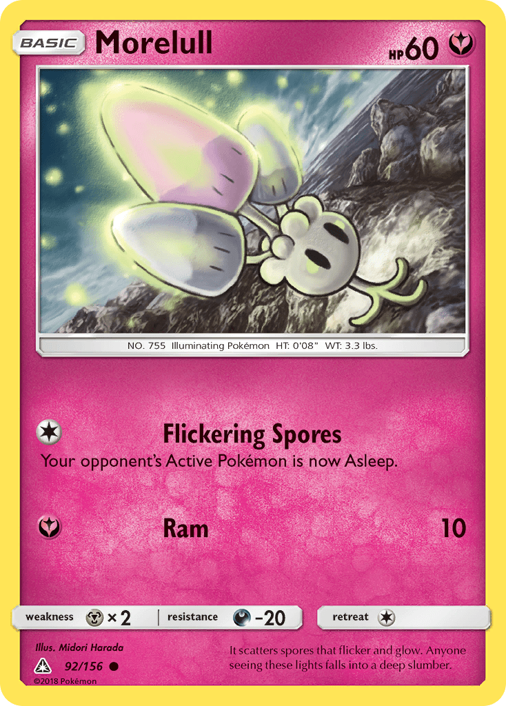Morelull (92/156) [Sun & Moon: Ultra Prism] Pokemon Single Pokémon  | Multizone: Comics And Games