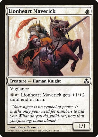 Lionheart Maverick [Guildpact] MTG Single Magic: The Gathering  | Multizone: Comics And Games
