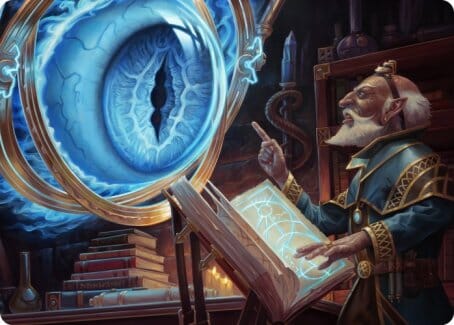 Contact Other Plane Art Card [Dungeons & Dragons: Adventures in the Forgotten Realms Art Series] MTG Single Magic: The Gathering  | Multizone: Comics And Games