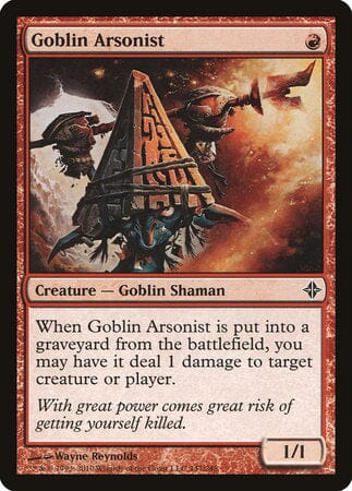 Goblin Arsonist [Rise of the Eldrazi] MTG Single Magic: The Gathering  | Multizone: Comics And Games