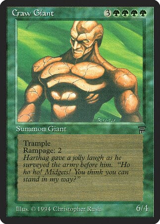 Craw Giant [Legends] MTG Single Magic: The Gathering  | Multizone: Comics And Games